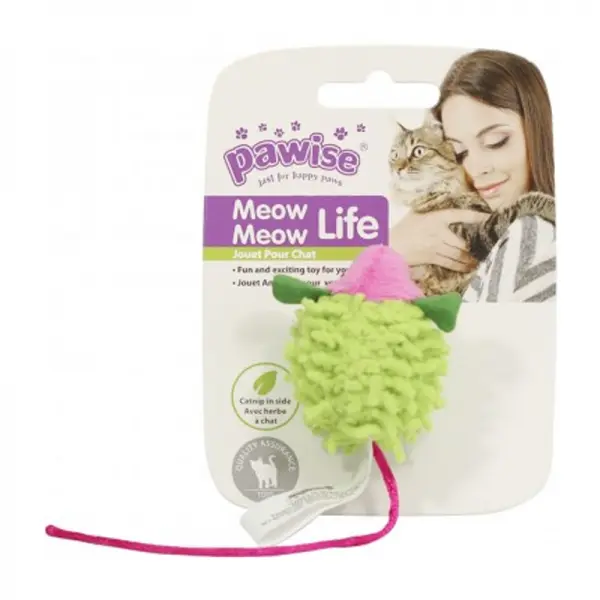 Pawise Meow-Meow Life Raton - Verde con rosado