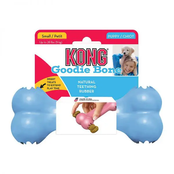 Kong Goodie Bone Puppy S - Celeste