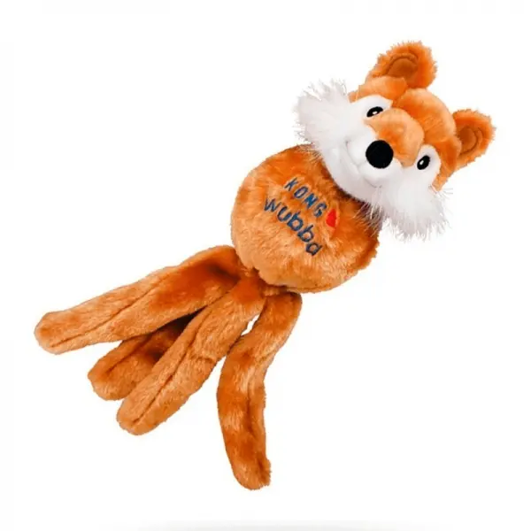 Kong Peluche Wubba Friends - Zorro Beige - S