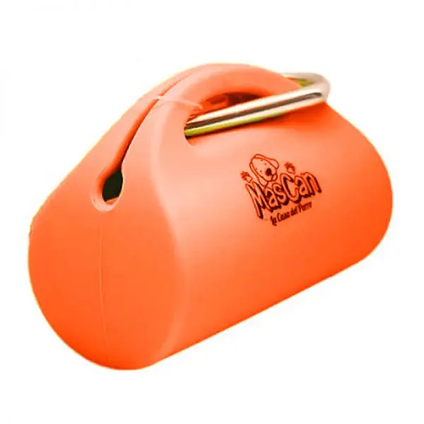 Porta Bolsas Cilindro - Naranja