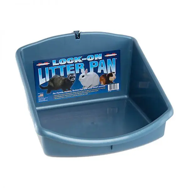 Letrina Lock-On Litter Pan Azul