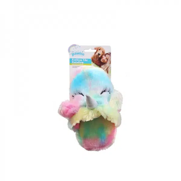 Peluche Pantufla Rainbow Unicornio - Pawise